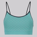 Top + Shorts Selene Quadriculado com Bojo Removível Feminino - Foto 3