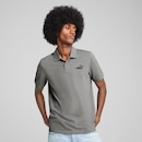 Camisa Polo Puma Essentials Logo No.1 Pique Masculina - Foto 3