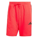 Shorts Moletinho adidas Essentials Três Listras - Masculino - Foto 1