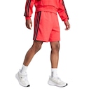 Shorts Moletinho adidas Essentials Três Listras - Masculino - Foto 4