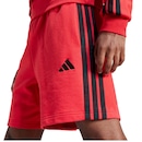 Shorts Moletinho adidas Essentials Três Listras - Masculino - Foto 5