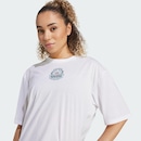 Camiseta de Treino Feminina Adidas Climacool Strength Graphic - Foto 5