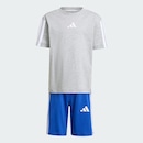 Conjunto Camiseta e Short Infantil Adidas Essentials - Foto 2