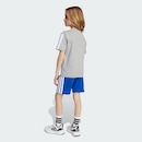 Conjunto Camiseta e Short Infantil Adidas Essentials - Foto 4