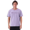 Camiseta Masculina Champion Malhão Script Puff - Foto 1