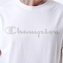 Camiseta Masculina Champion Malhão Script Puff - Foto 4