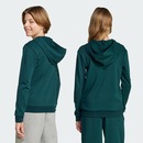 Blusão de Moletom Infantil Adidas Zíper Seasonals Essentials Collegiate - Foto 6