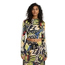 Camiseta Feminina adidas Manga Longa X Farm Rio Longsleeve - Foto 1