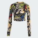 Camiseta Feminina adidas Manga Longa X Farm Rio Longsleeve - Foto 2