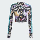 Camiseta Feminina adidas Manga Longa X Farm Rio Longsleeve - Foto 2