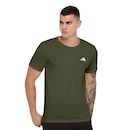 Camiseta Masculina Adidas Own The Run 3 Listras - Foto 1