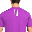 Camiseta Masculina Adidas Own The Run 3 Listras - Foto 4