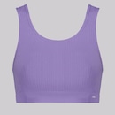 Conjunto Top e Shorts Selene Canelado Sem Costura Feminino - Foto 3