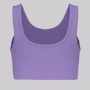 Conjunto Top e Shorts Selene Canelado Sem Costura Feminino - Foto 4