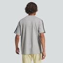 Camiseta adidas ESS 3 Stripes Masculina - Foto 2