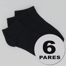 Kit Meia Selene Sapatilha 6 Pares Unissex - Foto 1