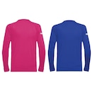 Kit 2 Camisas Térmicas Puma UV50+ Manga Longa Infantil - Foto 2
