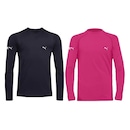 Kit 2 Camisas Térmicas Puma UV50+ Manga Longa Infantil - Foto 1