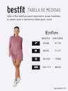 Camiseta Feminina Enfim Manga Longa Active Slim - Foto 3
