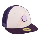 Boné Masculino New Era 59FIFTY Fitted Trucker NBA Phoenix Suns Sunset - Foto 5