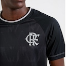 Camisa do Flamengo Masculina Braziline Trama - Foto 4