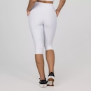 Calça Corsário Cintura Alta Recortes Bolso - Feminina - Foto 3