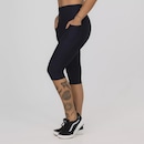 Calça Corsário Cintura Alta Recortes Bolso - Feminina - Foto 2