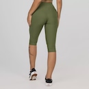 Calça Corsário Cintura Alta Recortes Bolso - Feminina - Foto 4