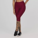 Calça Corsário Cintura Alta Recortes Bolso - Feminina - Foto 1