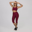 Calça Corsário Cintura Alta Recortes Bolso - Feminina - Foto 4