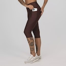 Calça Corsário Cintura Alta Recortes Bolso - Feminina - Foto 4