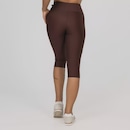 Calça Corsário Cintura Alta Recortes Bolso - Feminina - Foto 5