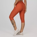 Calça Corsário Cintura Alta Recortes Bolso - Feminina - Foto 4