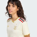 Camisa Cropped do Flamengo III 25/26 Feminina Adidas - Foto 5