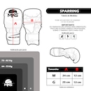 Luva de MMA Sparring MKS Combat - Foto 2