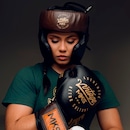 Head Guard Capacete de Boxe MKS Vintage Without Chin - Foto 13