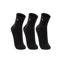 Meia Cano Médio Lupo com 3 Pares Unissex - Foto 1