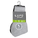 Meia Cano Médio Lupo com 3 Pares Unissex - Foto 3