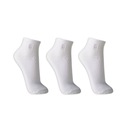 Meia Cano Curto Lupo com 3 Pares Unissex - Foto 1