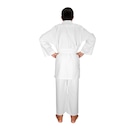Kimono Judo Jiu Jitsu MKS Branco com faixa Infantil - Foto 2