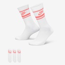 Meia Cano Médio Nike Sportswear Everyday Essential 3 pares Unissex - Foto 1