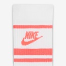 Meia Cano Médio Nike Sportswear Everyday Essential 3 pares Unissex - Foto 4