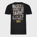 Camiseta Infantil Surf Center Santos Nascer e Viver - Foto 2