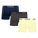Kit 3 Cuecas Puma Boxer Sem Costura Masculina - Foto 2