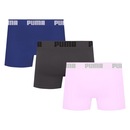 Kit 3 Cuecas Puma Boxer Sem Costura Masculina - Foto 2
