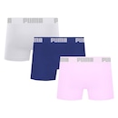 Kit 3 Cuecas Puma Boxer Sem Costura Masculina - Foto 2