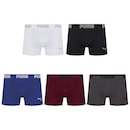 Kit 5 Cuecas Puma Boxer Sem Costura Masculina - Foto 1