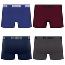 Kit 4 Cuecas Puma Boxer Sem Costura Masculina - Foto 1
