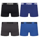 Kit 4 Cuecas Puma Boxer Sem Costura Masculina - Foto 2