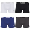 Kit 4 Cuecas Puma Boxer Sem Costura Masculina - Foto 1